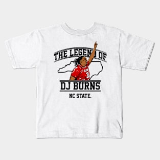 The Legend Of Dj Burns Kids T-Shirt